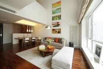 Central Park Tower 23 (use to be Lanson Place)  新城国际23号楼(曾用名逸兰公寓) 3bedroom 180sqm ¥43,000 BJ0000811