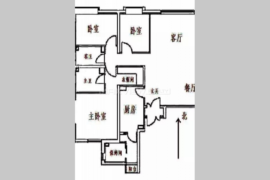 Apartments Beijing Palm Springs 3bedroom 175sqm ¥26,000 BJ0002079