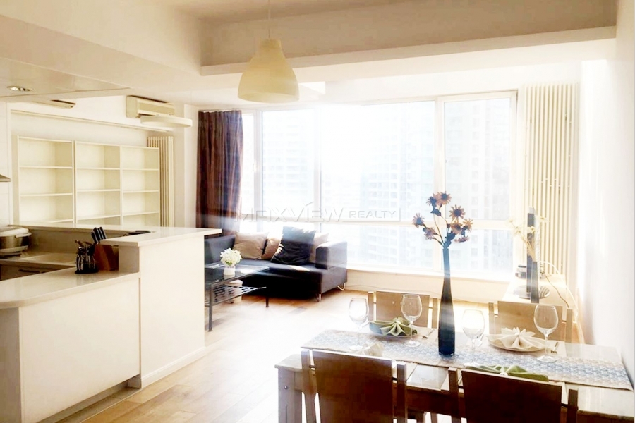 Beijing apartment rent Central Park 2bedroom 132sqm ¥25,000 J0002605