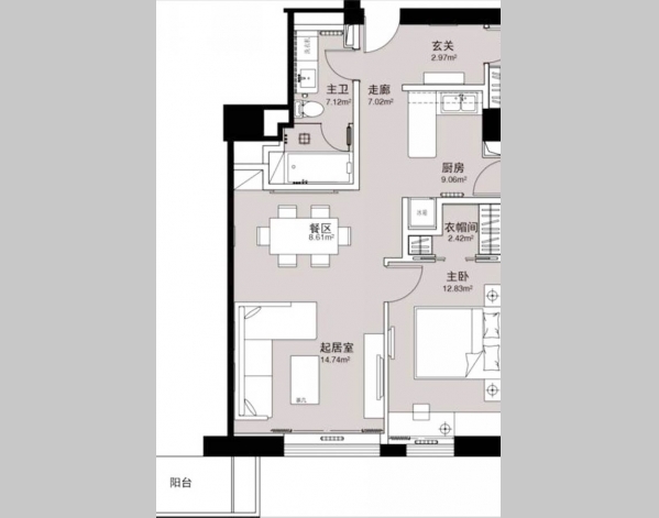 GuangYao Apartment 1bedroom 90sqm ¥21,000 BJ0004471