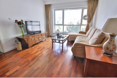 Rent a high floor apartment Central Park in Beijing