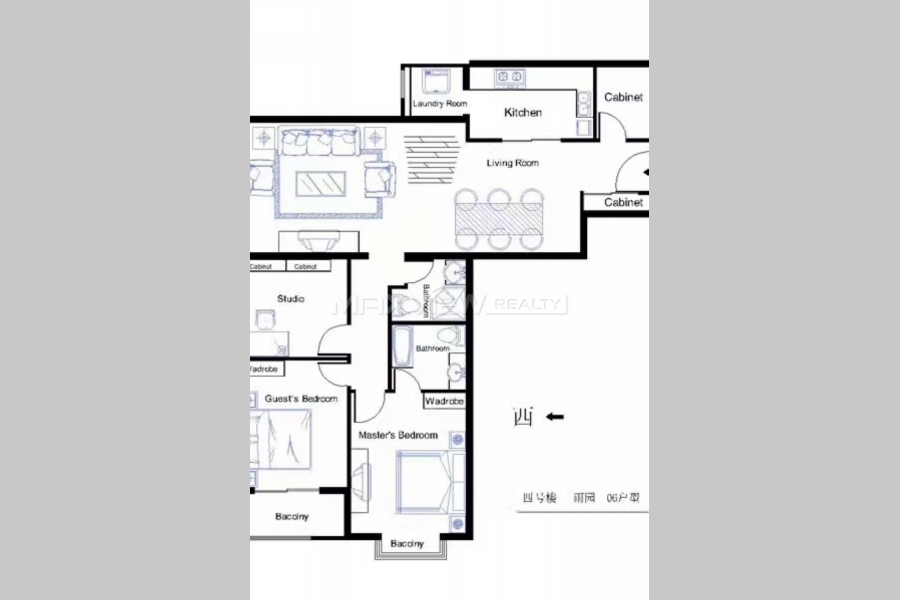 Shiqiao Apartment&nbsp;3bedroom&nbsp;162sqm&nbsp;&yen;23,000&nbsp;