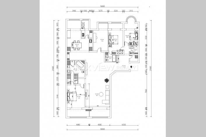 Windsor Avenue 温莎大道&nbsp;4bedroom&nbsp;340sqm&nbsp;&yen;58,000&nbsp;BJ0007976