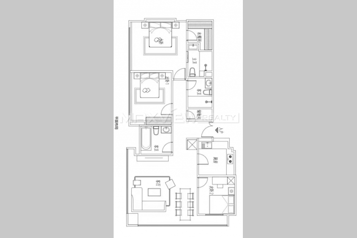 Gemini Grove 嘉里星源汇 3bedroom 171sqm ¥42,000 BJ0008038