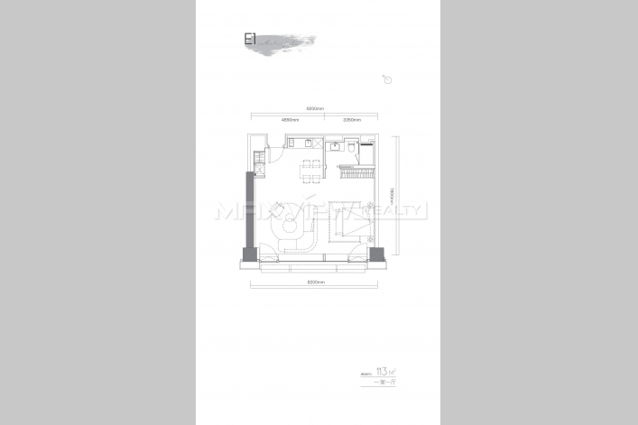 VANKE NAVA 万科NAVA&nbsp;1bedroom&nbsp;113sqm&nbsp;&yen;20,000&nbsp;BJ0008095