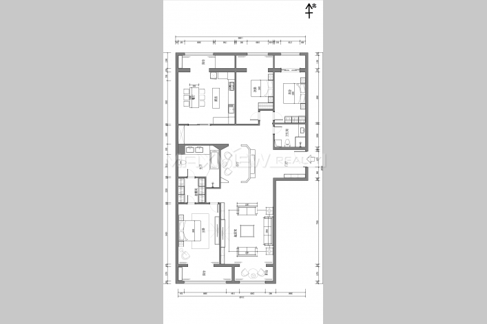 Windsor Avenue 温莎大道&nbsp;3bedroom&nbsp;280sqm&nbsp;&yen;40,000&nbsp;BJ0008101