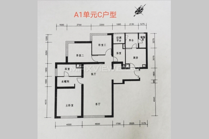 Gemdale International Garden 金地国际花园&nbsp;3bedroom&nbsp;168sqm&nbsp;&yen;25,000&nbsp;BJ0008113